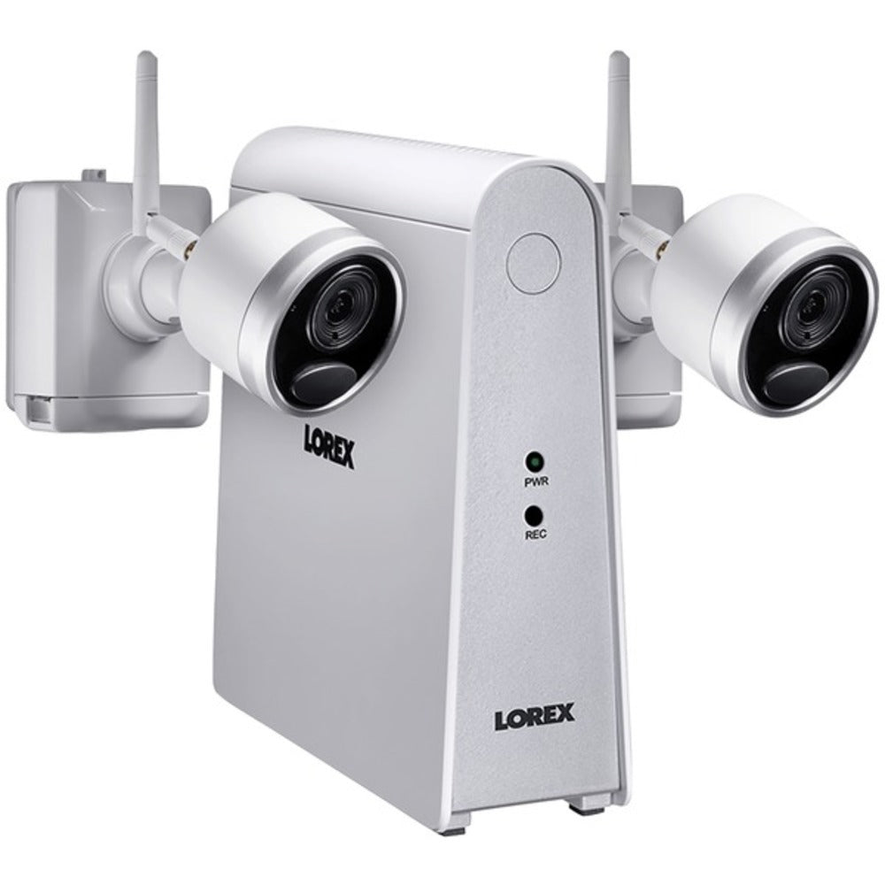 Lorex(R) LHWF16G32C2B 1080p Full HD Wire-Free Security System with 2 C
