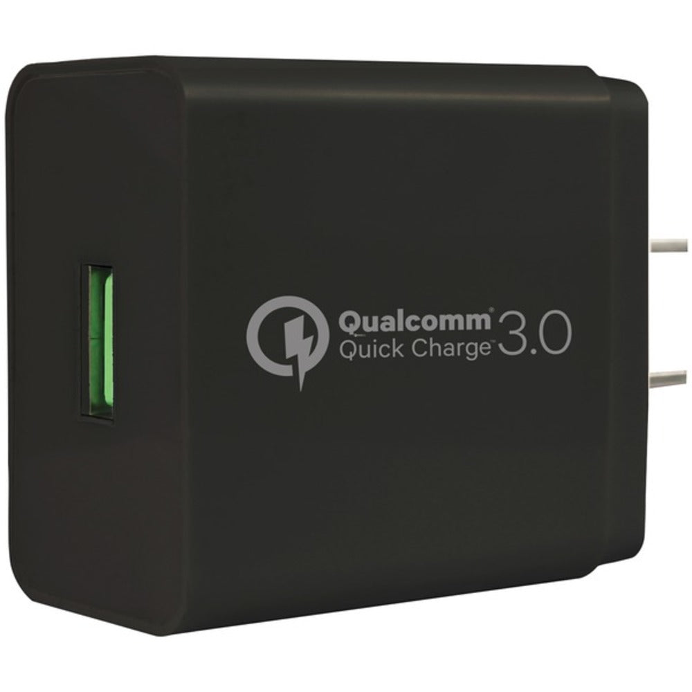 Gigastone(R) GS-GA-8121B-R Wall Charger with Qualcomm(R) Quick Charge(