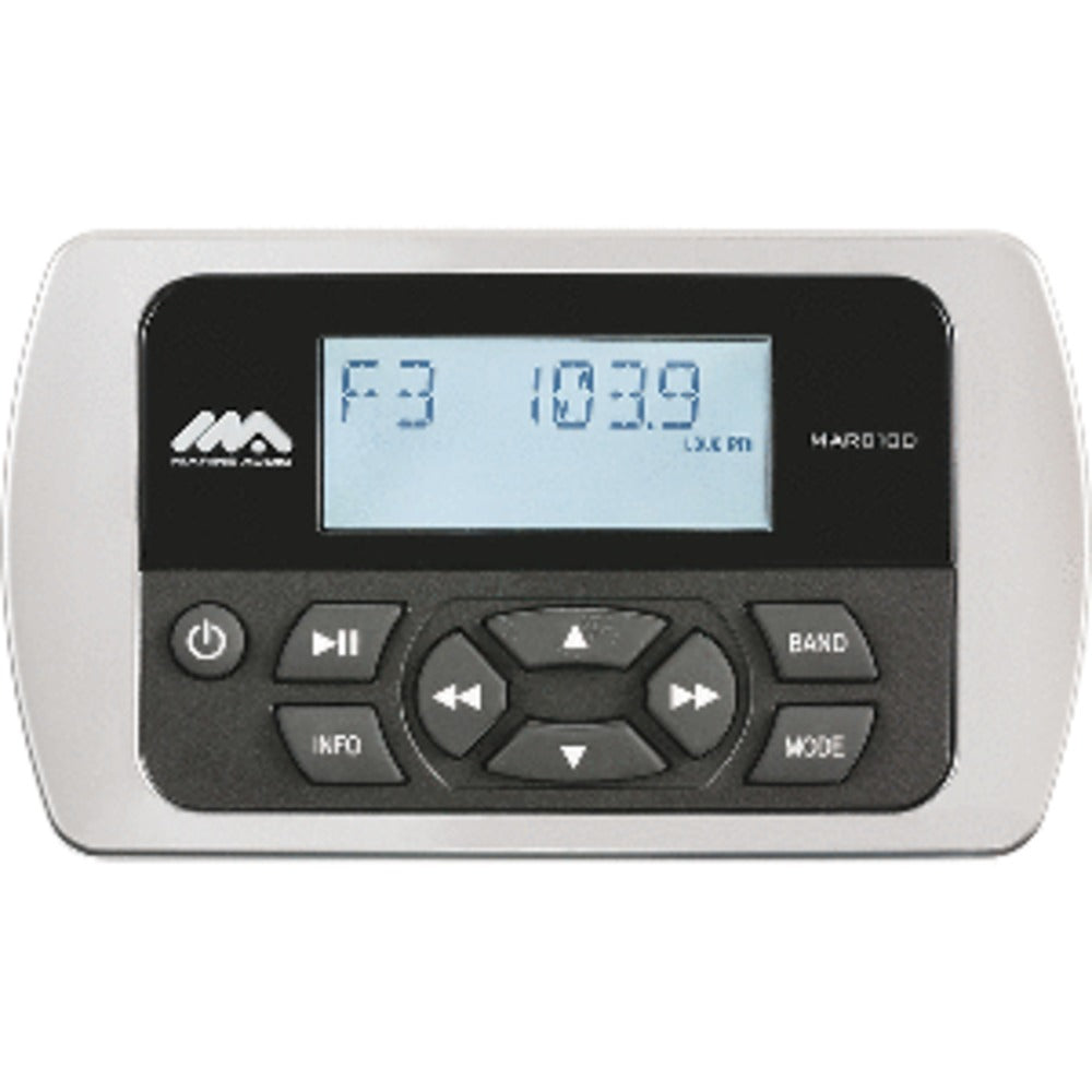 Marine Audio Wired Remote f/MA200 &amp; MS2ARTL Stereo - Waterproof